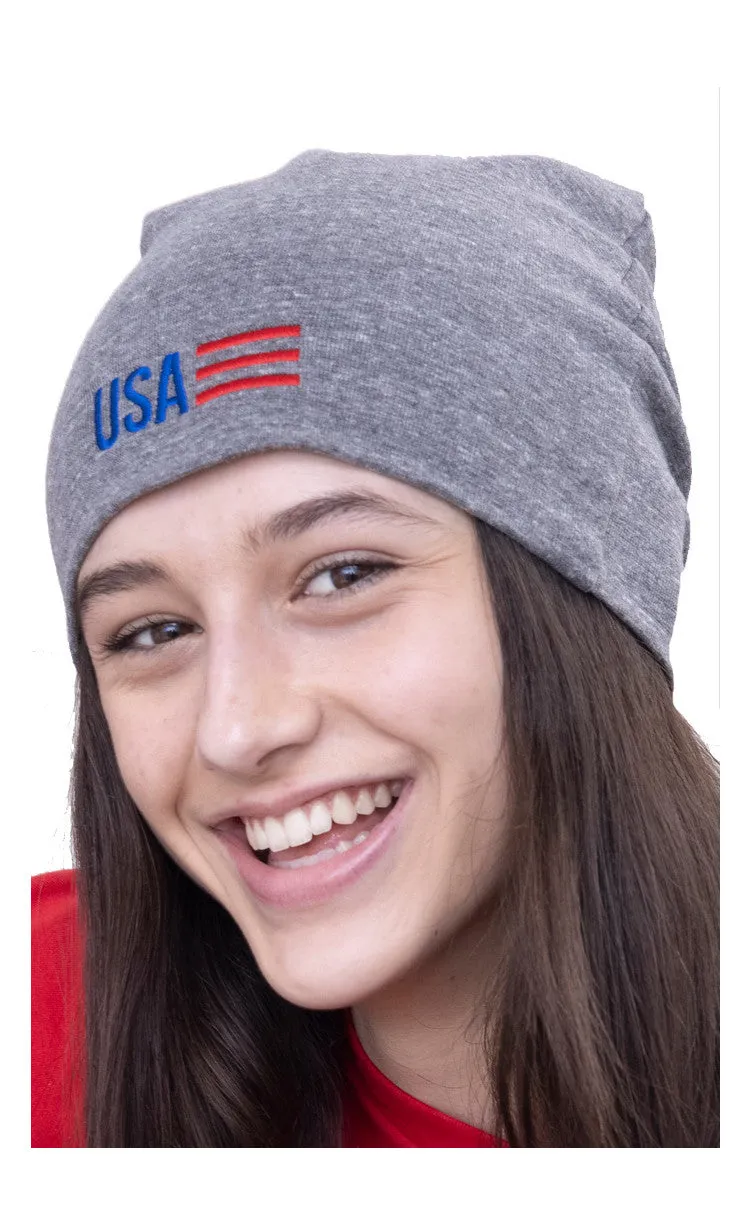 2-Pack USA Team Beanie Hat Made in USA