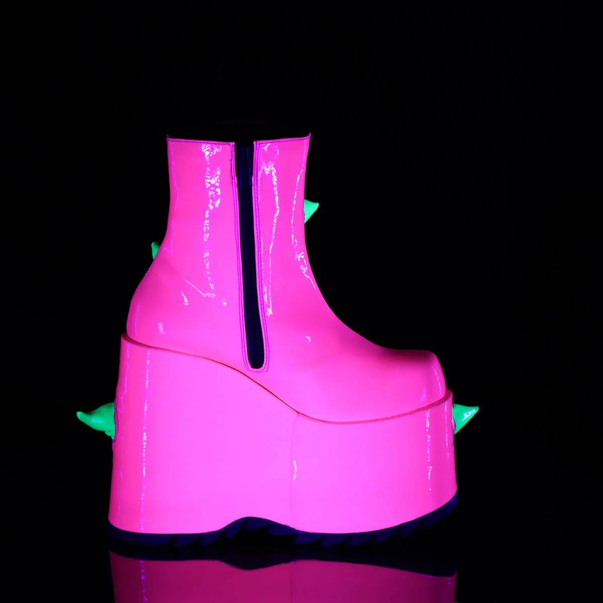 7 Inch Platform SLAY-77 Neon Pink