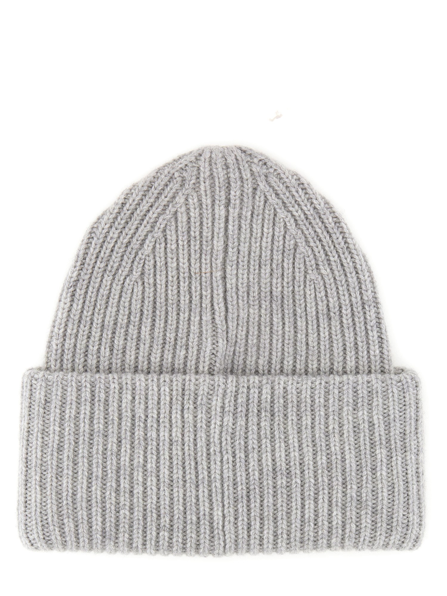 ACNE STUDIOS    BEANIE HAT WITH WOOL PATCH FACE