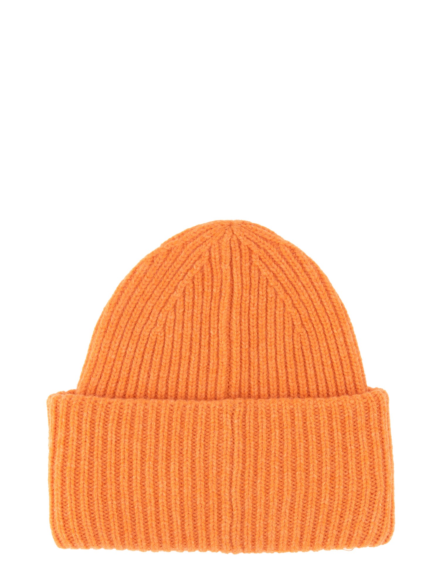 ACNE STUDIOS    CHUNKY BEANIE HAT WITH BIG FACE PATCH