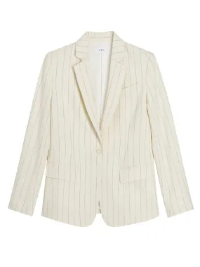 A.L.C. Mavis III Jacket in Cream/Black Stripe