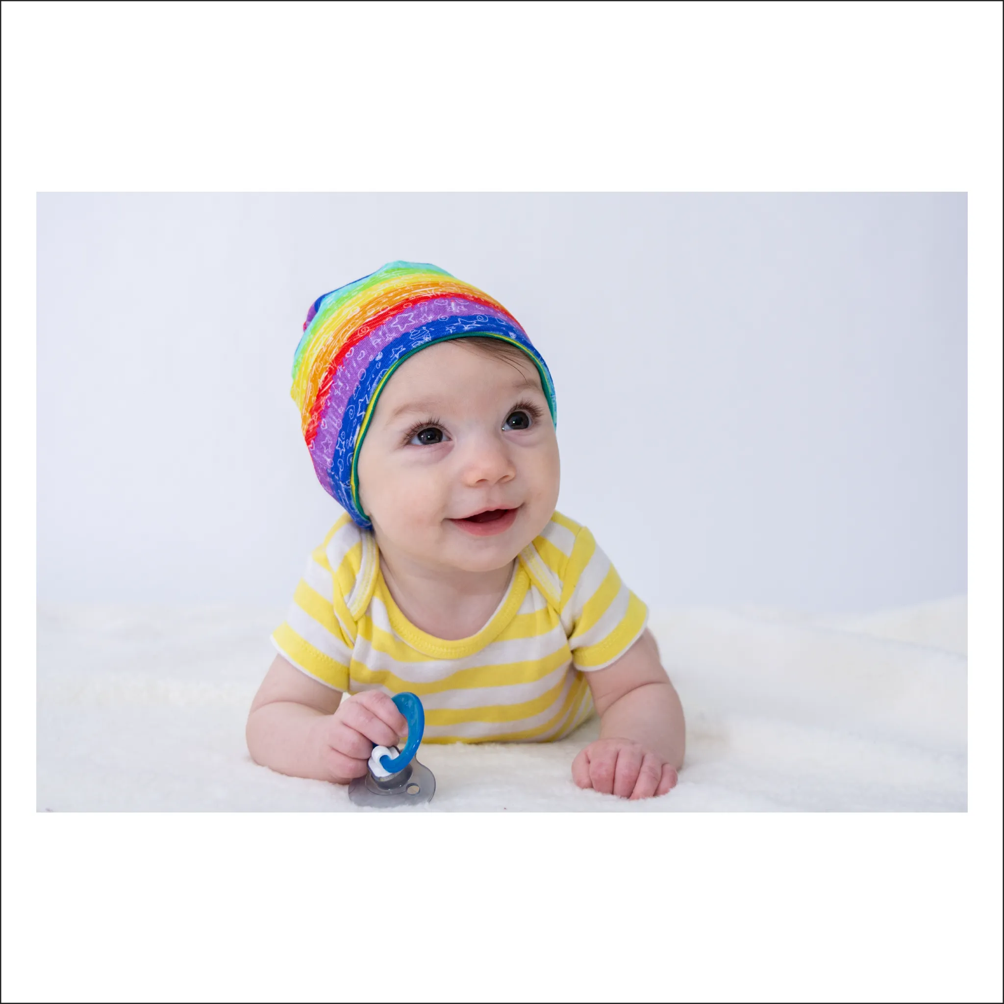 Baby Beanie PDF Sewing Pattern | Infant Sizes 0-12M (Pattern Pieces Only)