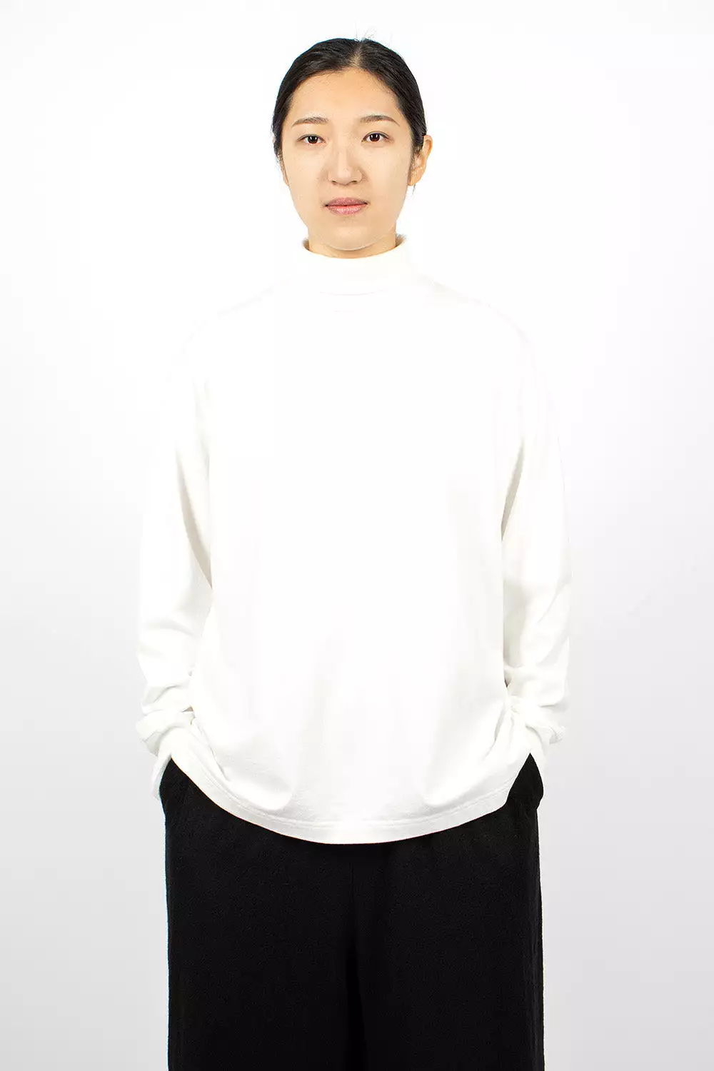 Big Pullover Turtleneck White