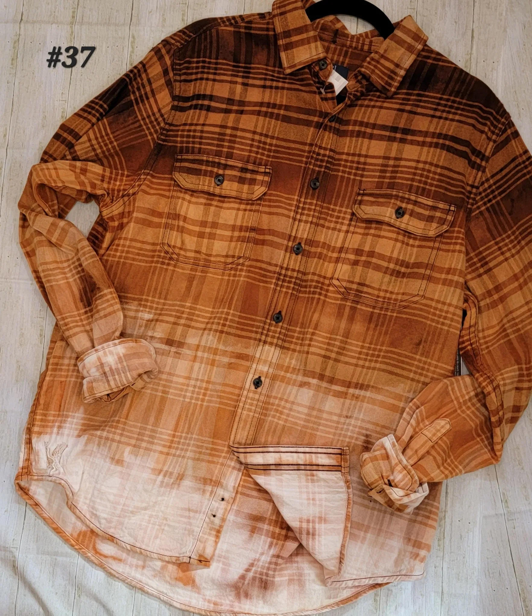 BLEACHED FLANNEL SHIRTS