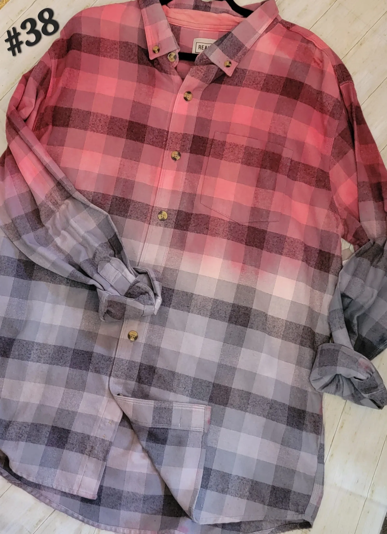 BLEACHED FLANNEL SHIRTS