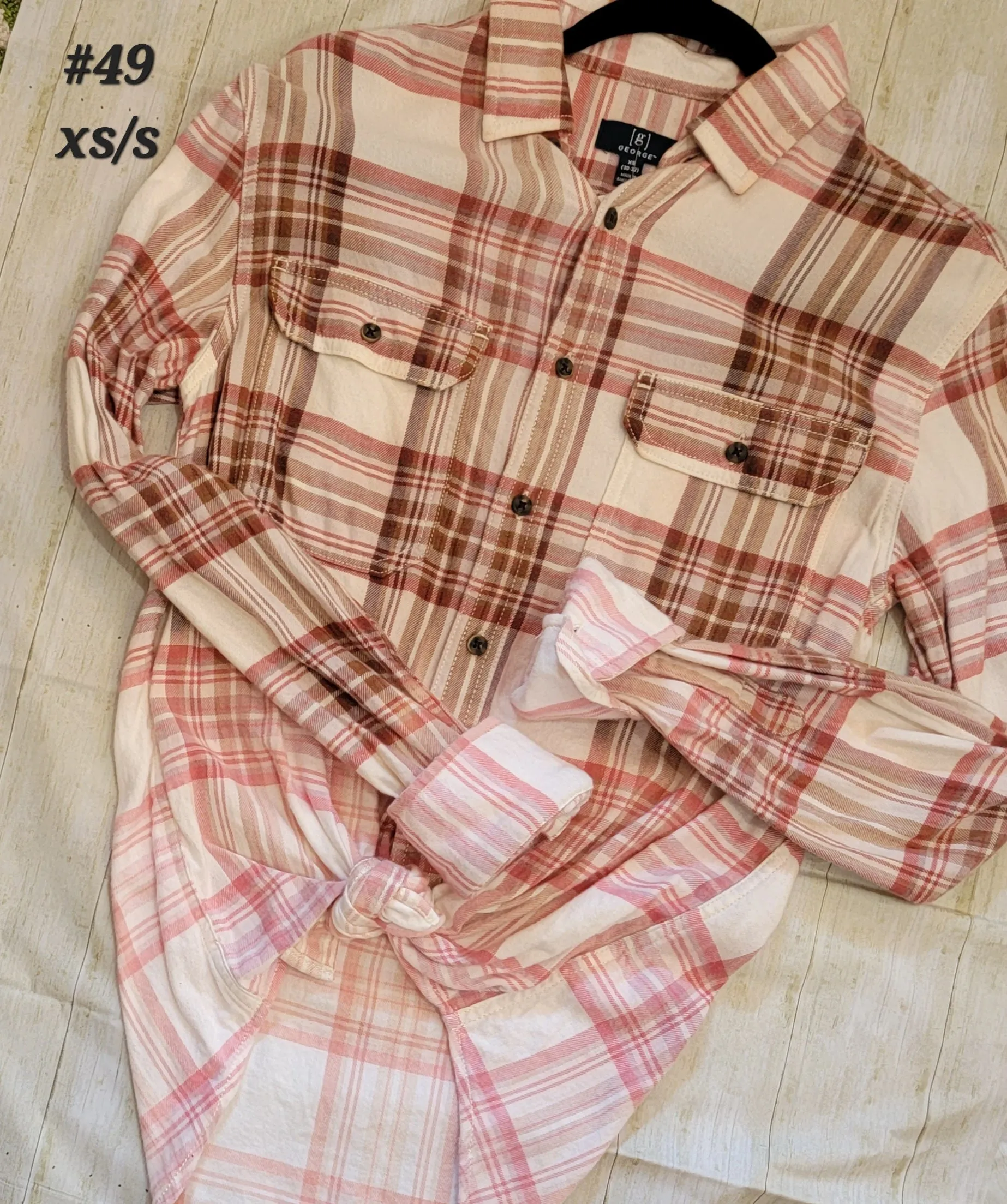 BLEACHED FLANNEL SHIRTS