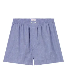 Blue Pure Cotton Classic Fit Boxer Short