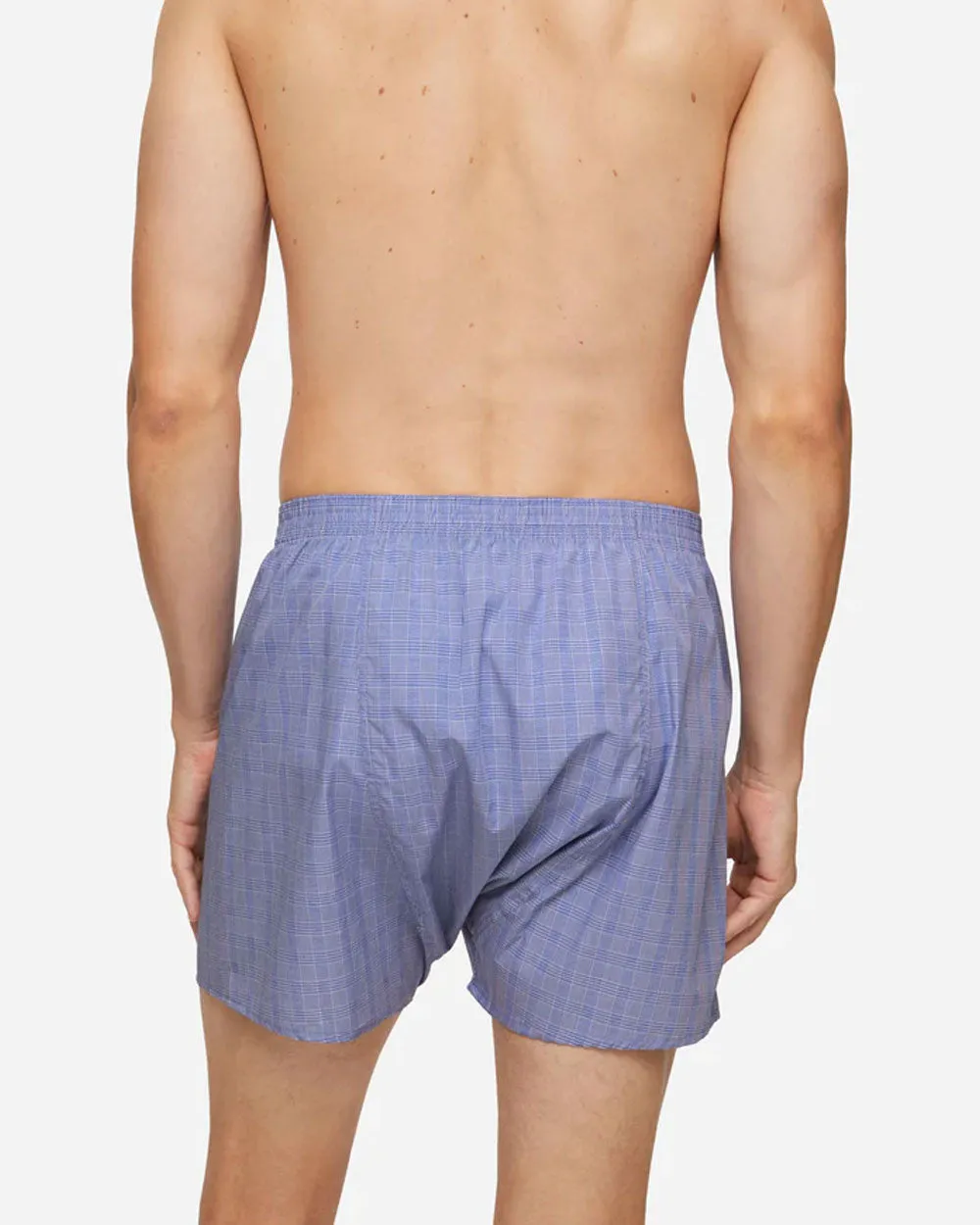 Blue Pure Cotton Classic Fit Boxer Short