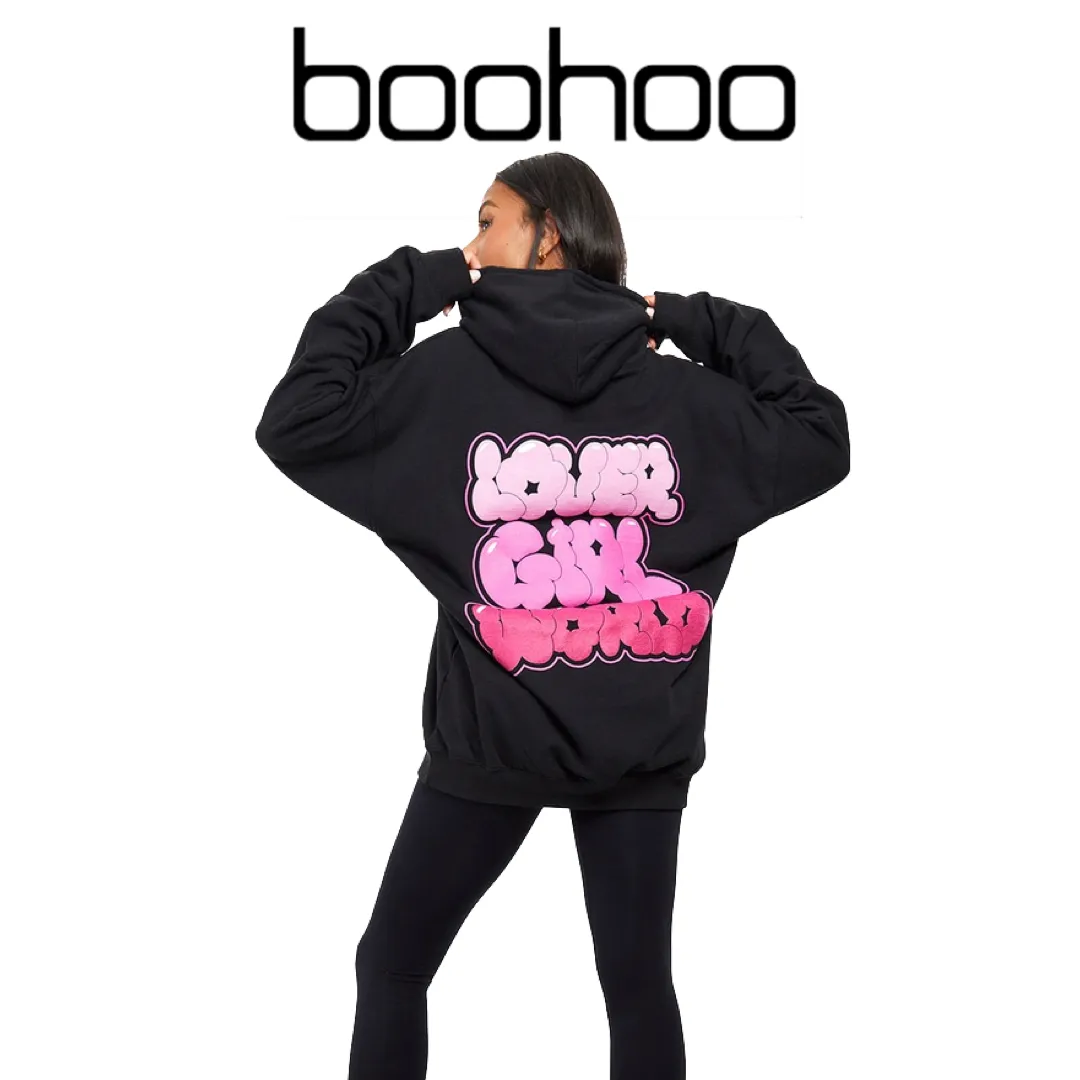 boohoo  |Logo Hoodies & Sweatshirts