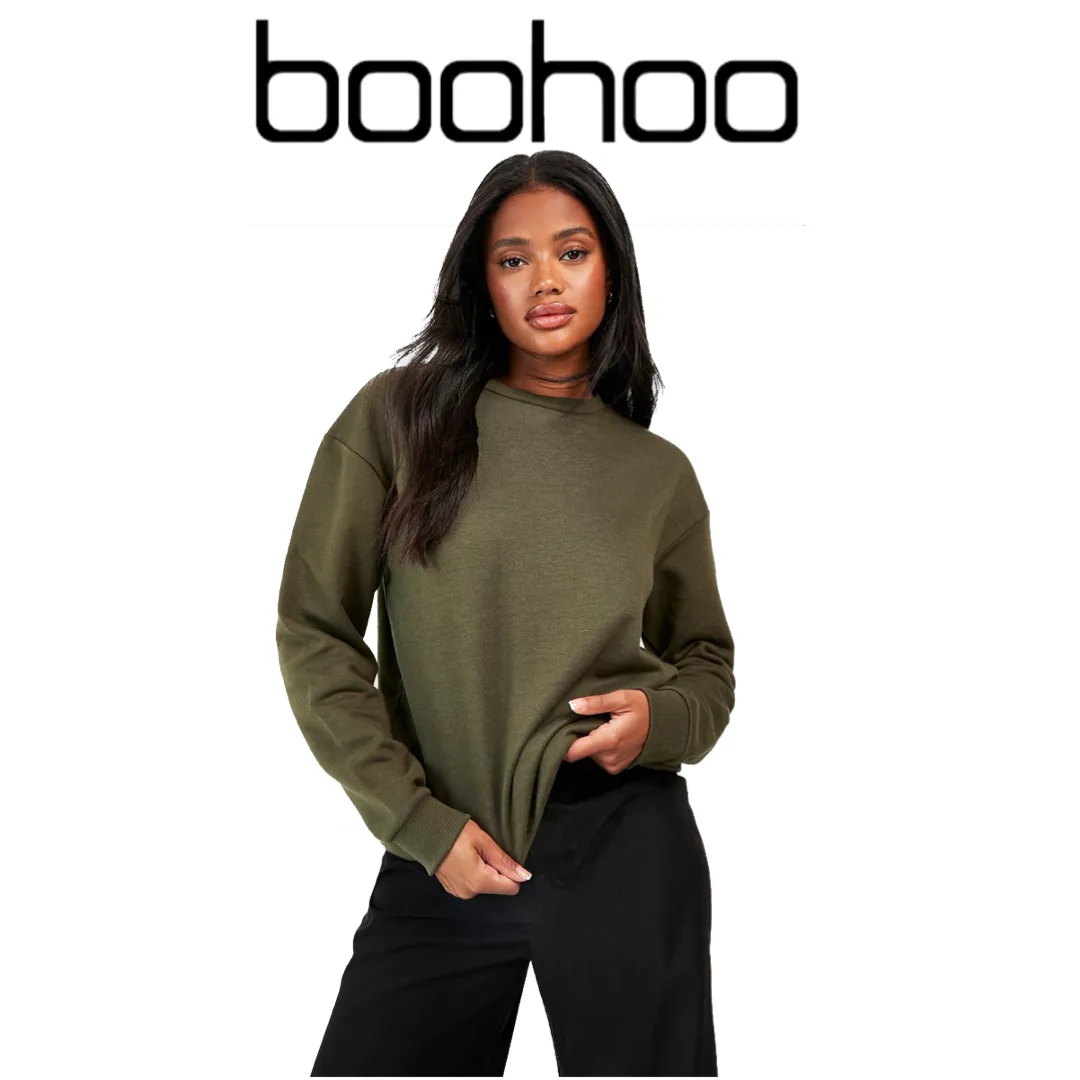 boohoo  |Plain Hoodies & Sweatshirts