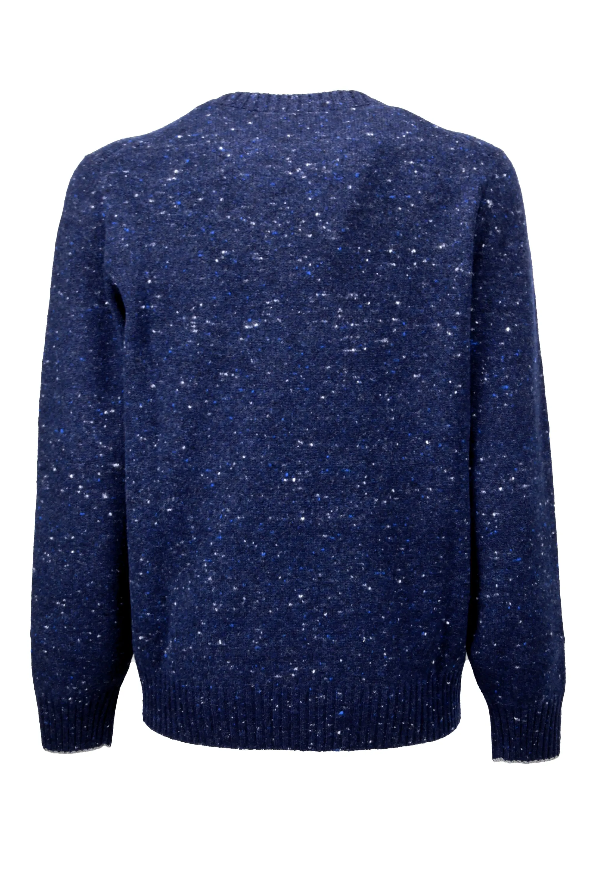 Brunello Cucinelli Speckled Straight Hem Jumper