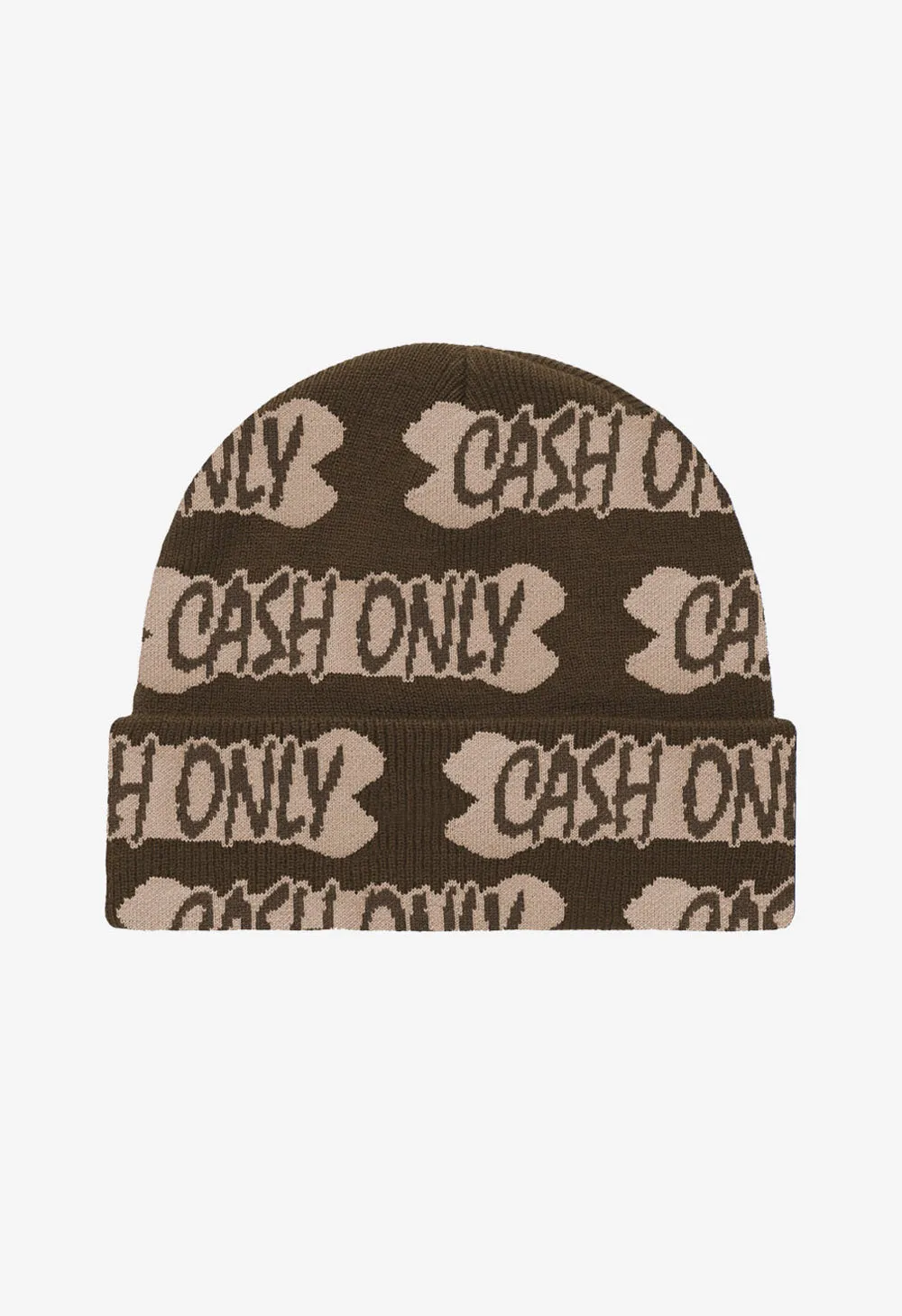 CASH ONLY Bone Beanie