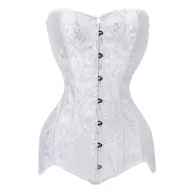 Corset Queen Adams (White)