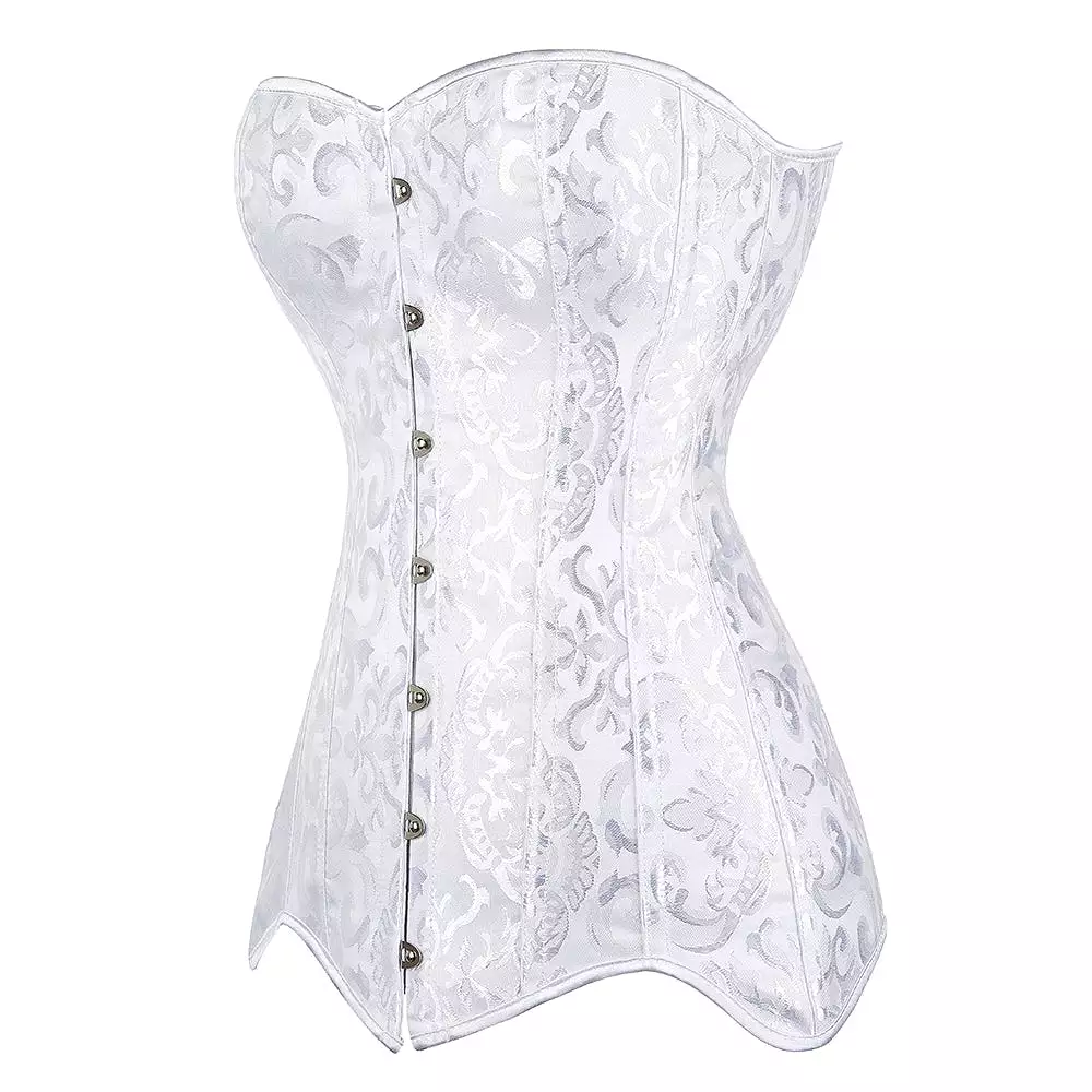 Corset Queen Adams (White)