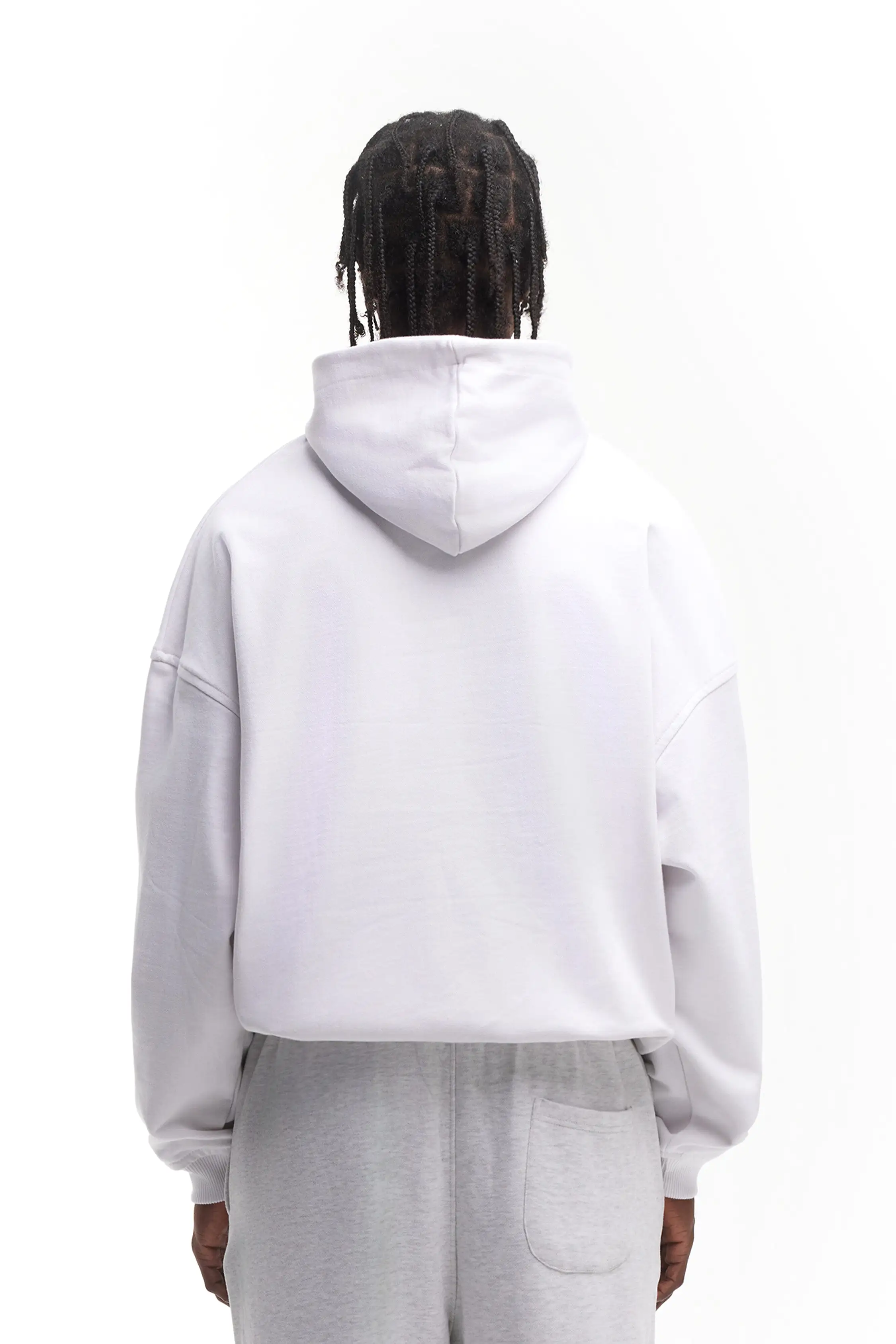 CURSED WHITE FRONTZIP