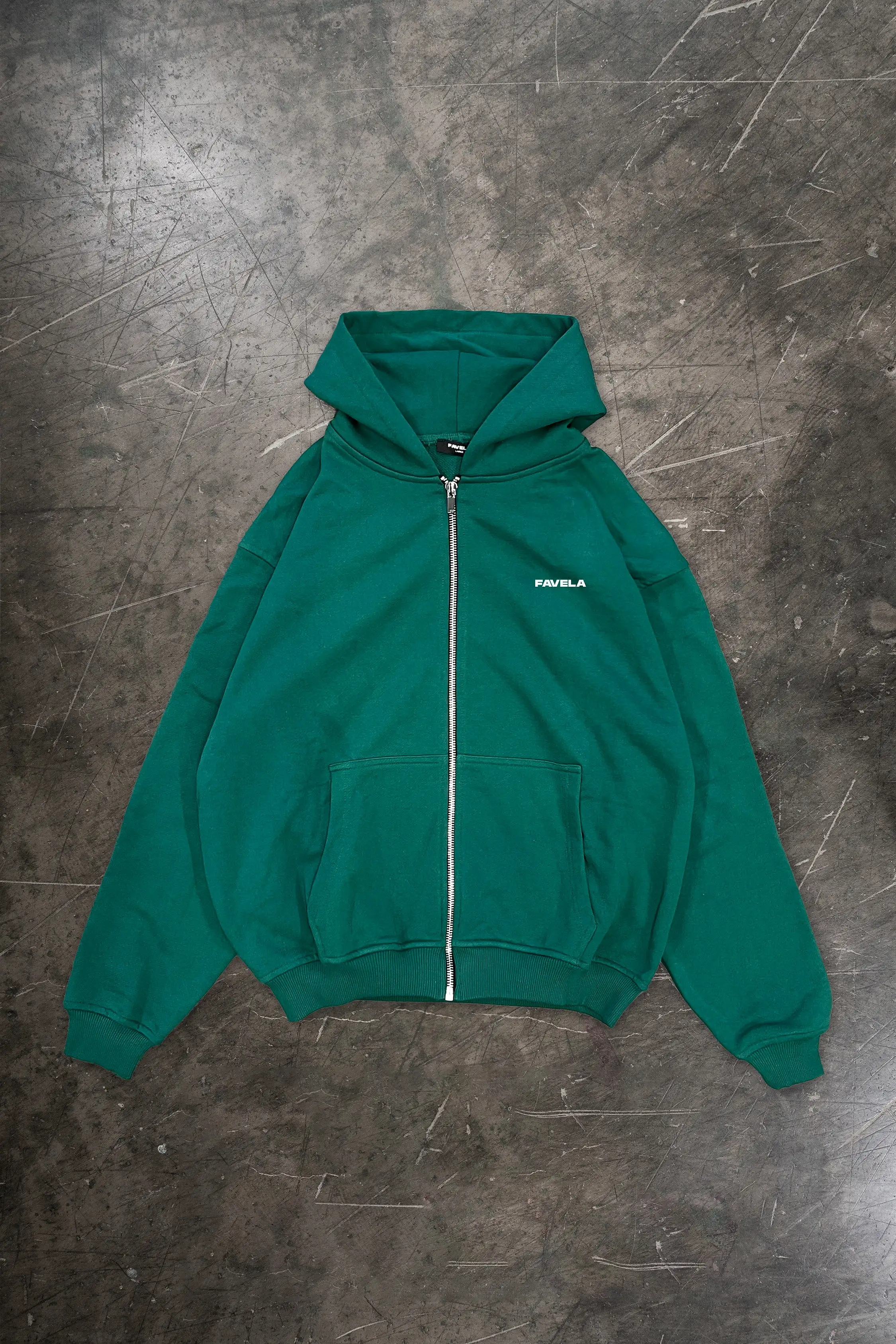 DESIGN DEPARTMENT FOREST GREEN FRONTZIP