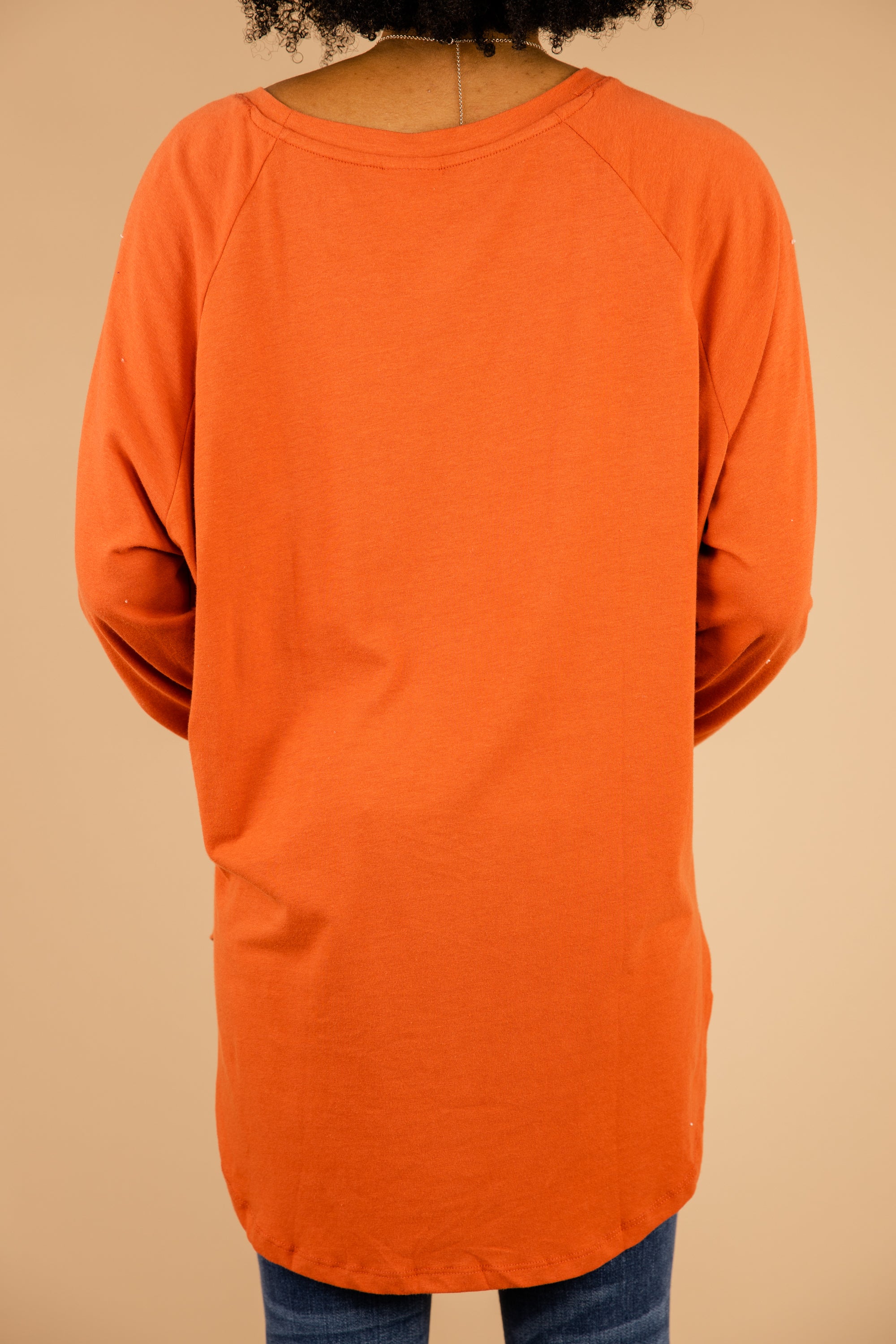 Easy Like Sunday Rust Orange Tunic