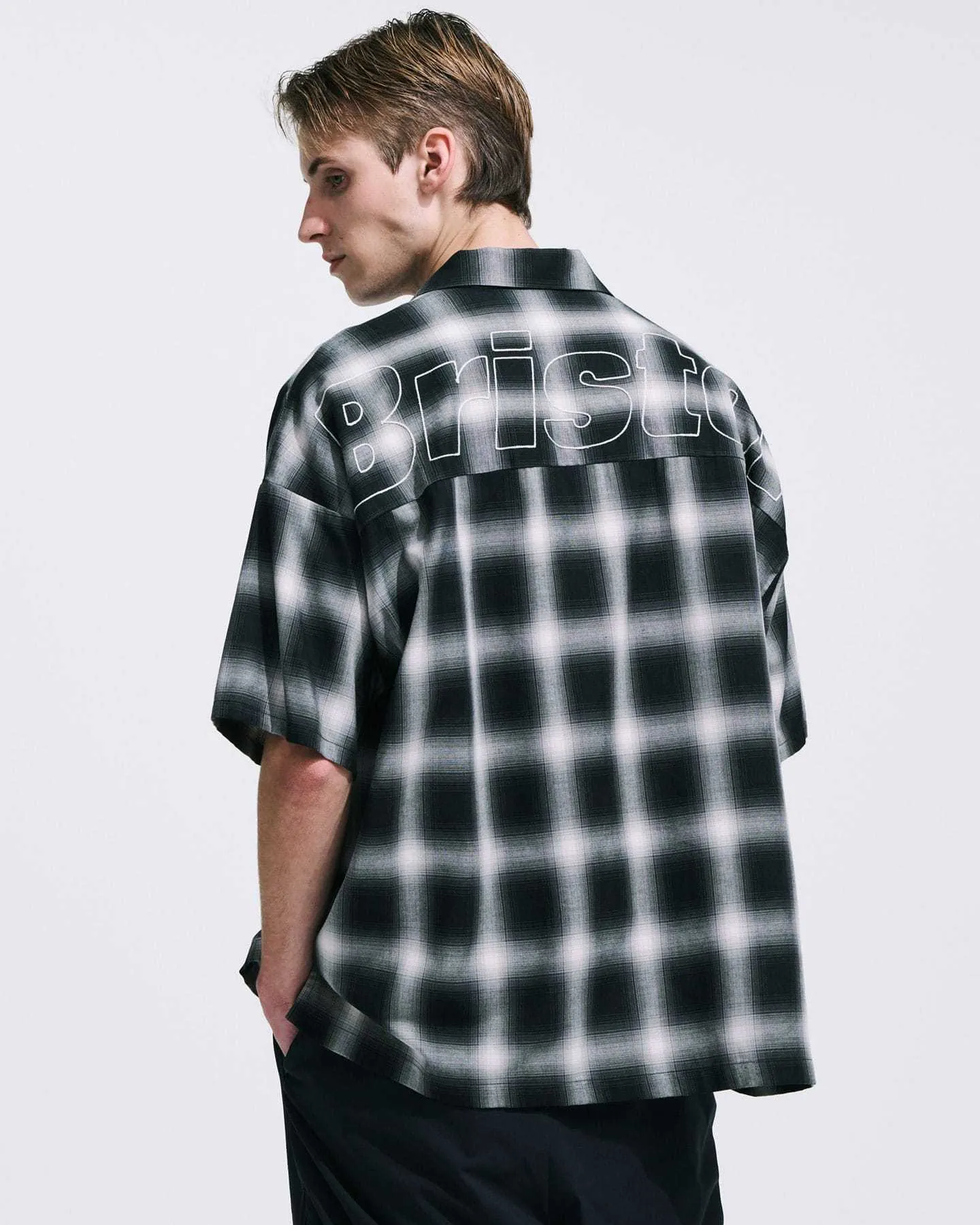 F.C.Real Bristol  |Other Plaid Patterns Unisex Street Style Cotton