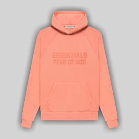 FOG ESSENTIALS HOODIE CORAL