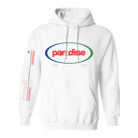 FOREVER PARADISE HOODIE WHT