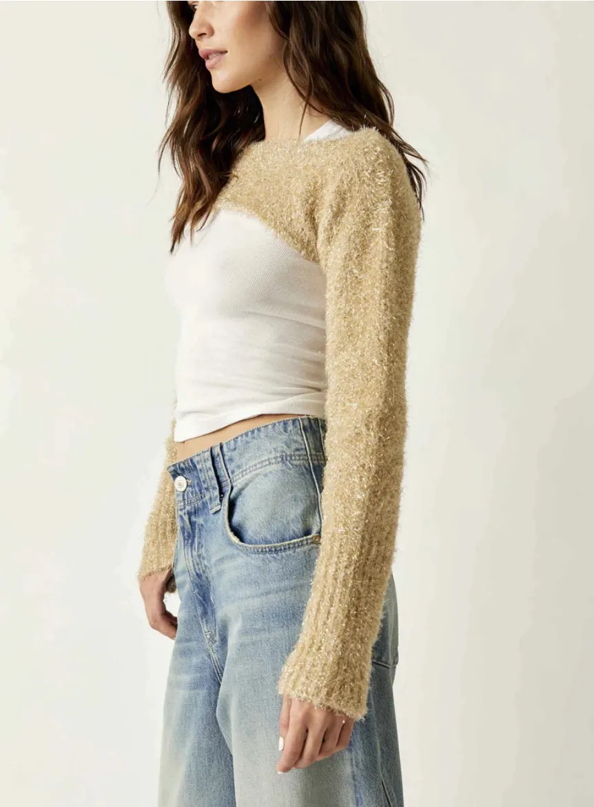 Free People Shimmer Bolero