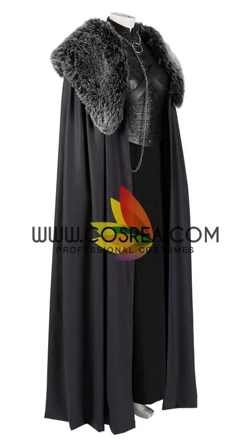 Game of Thrones Sansa Stark Season 8 PU Leather Complete Cosplay Costume