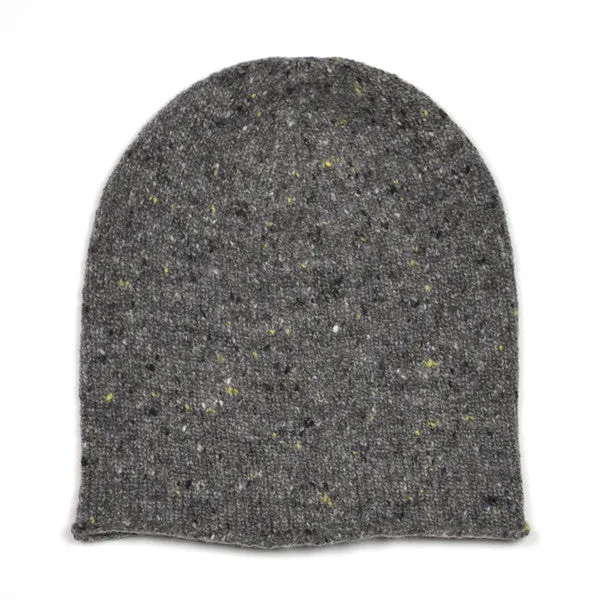 Hikaru Noguchi - Soft Tweed Beanie - Grey