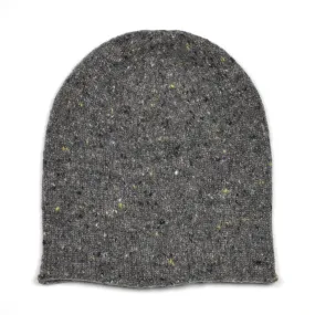 Hikaru Noguchi - Soft Tweed Beanie - Grey