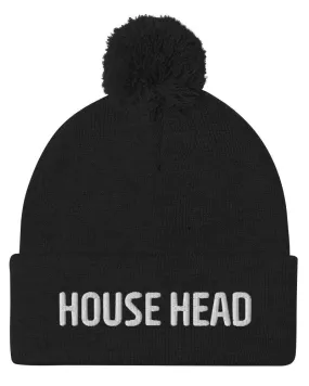 House Head Pom-Pom Beanie