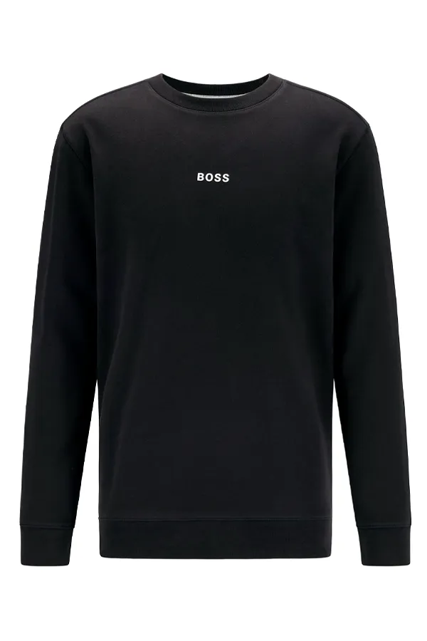 Hugo Boss Chest Logo Sweatshirt Black