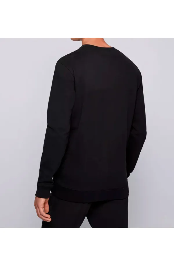 Hugo Boss Chest Logo Sweatshirt Black