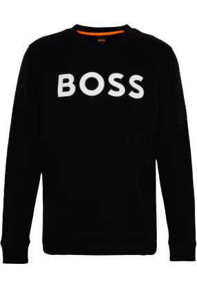 Hugo Boss Welogocrew Sweatshirt Black