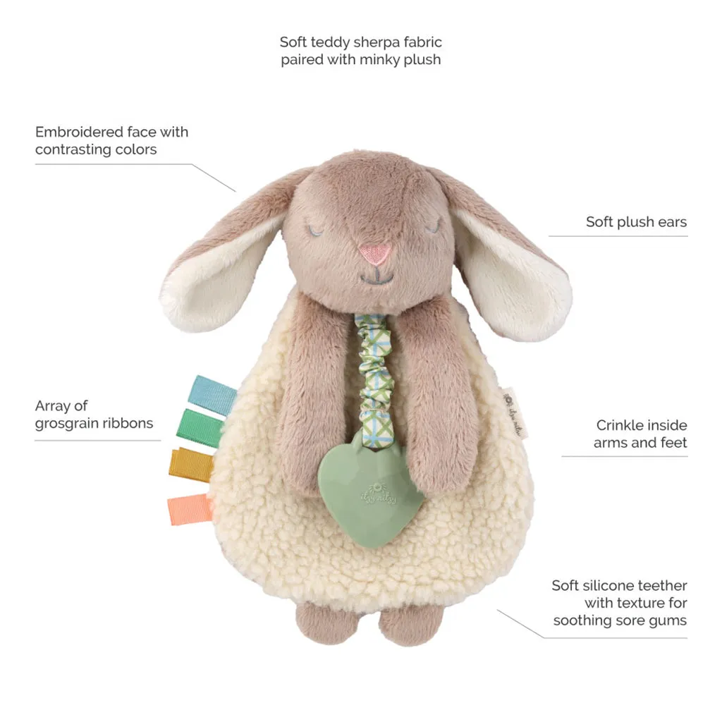 Itzy Lovey Plush and Teether Toy