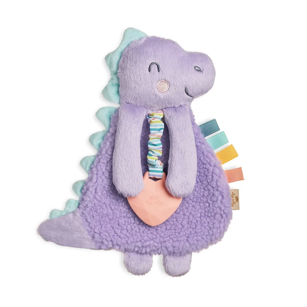 Itzy Lovey Plush and Teether Toy