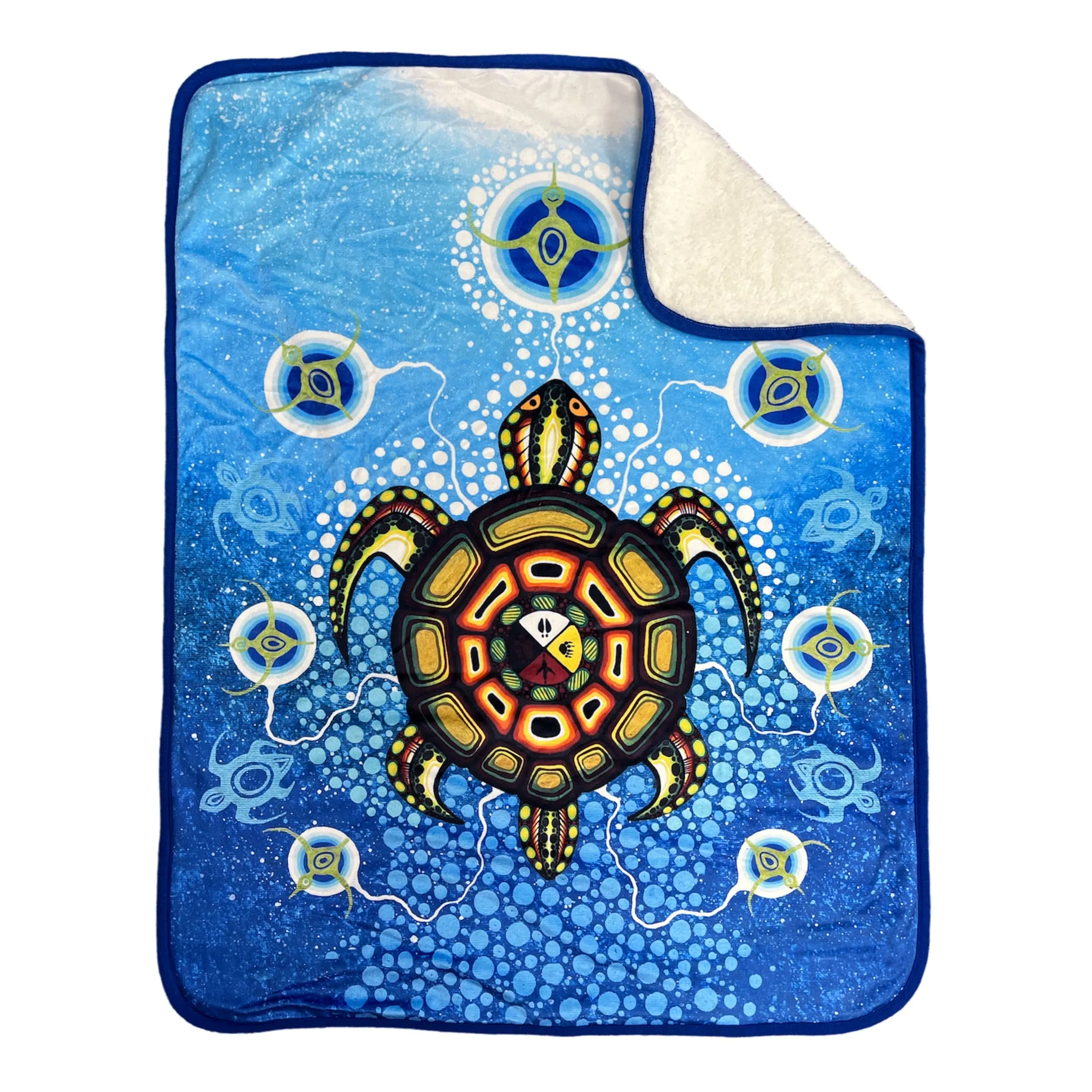 James Jacko Medicine Turtle Baby Blanket - Out of Stock