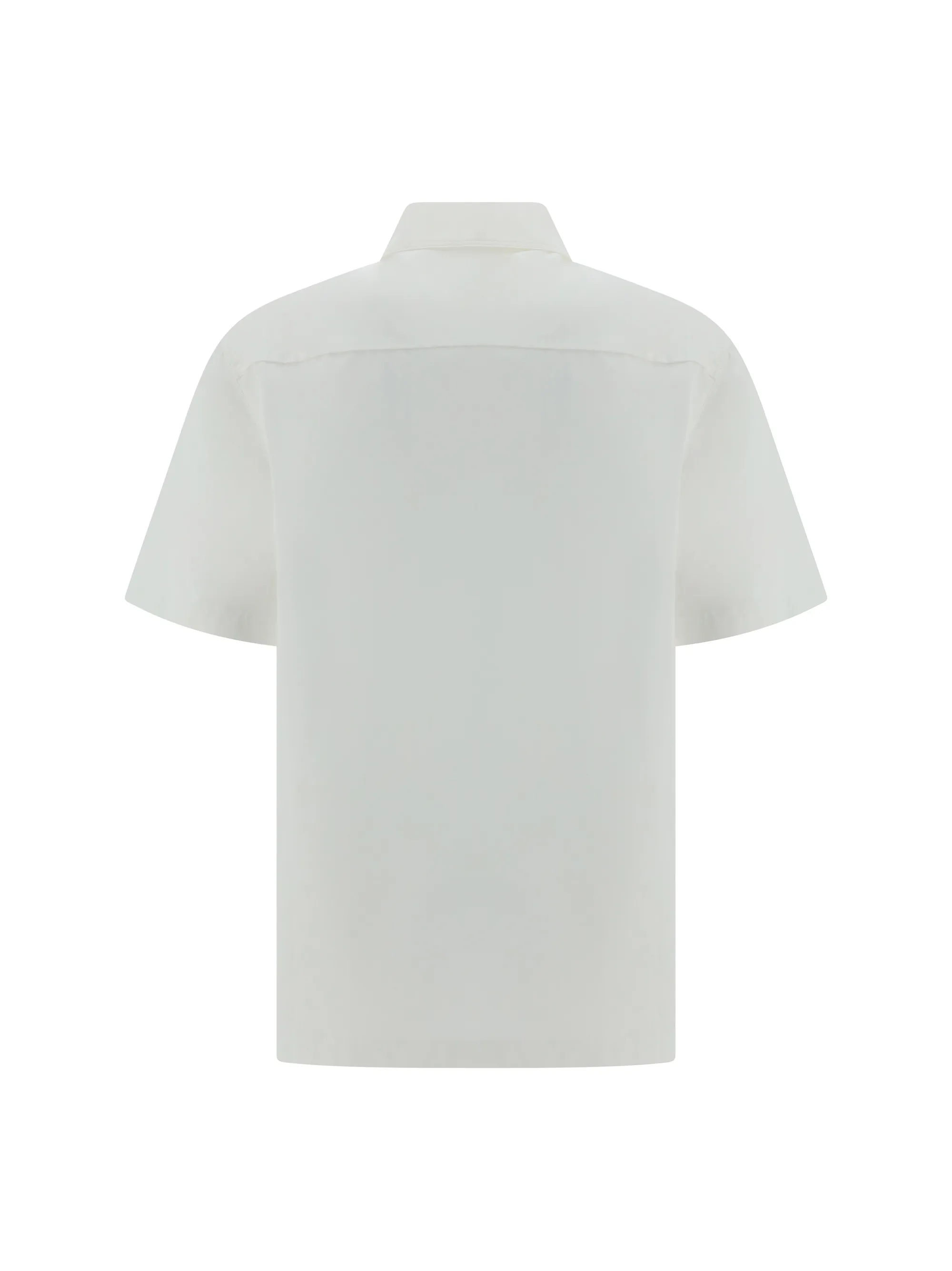 Jil Sander  |Cotton Short Sleeves Front Button Designers Shirts