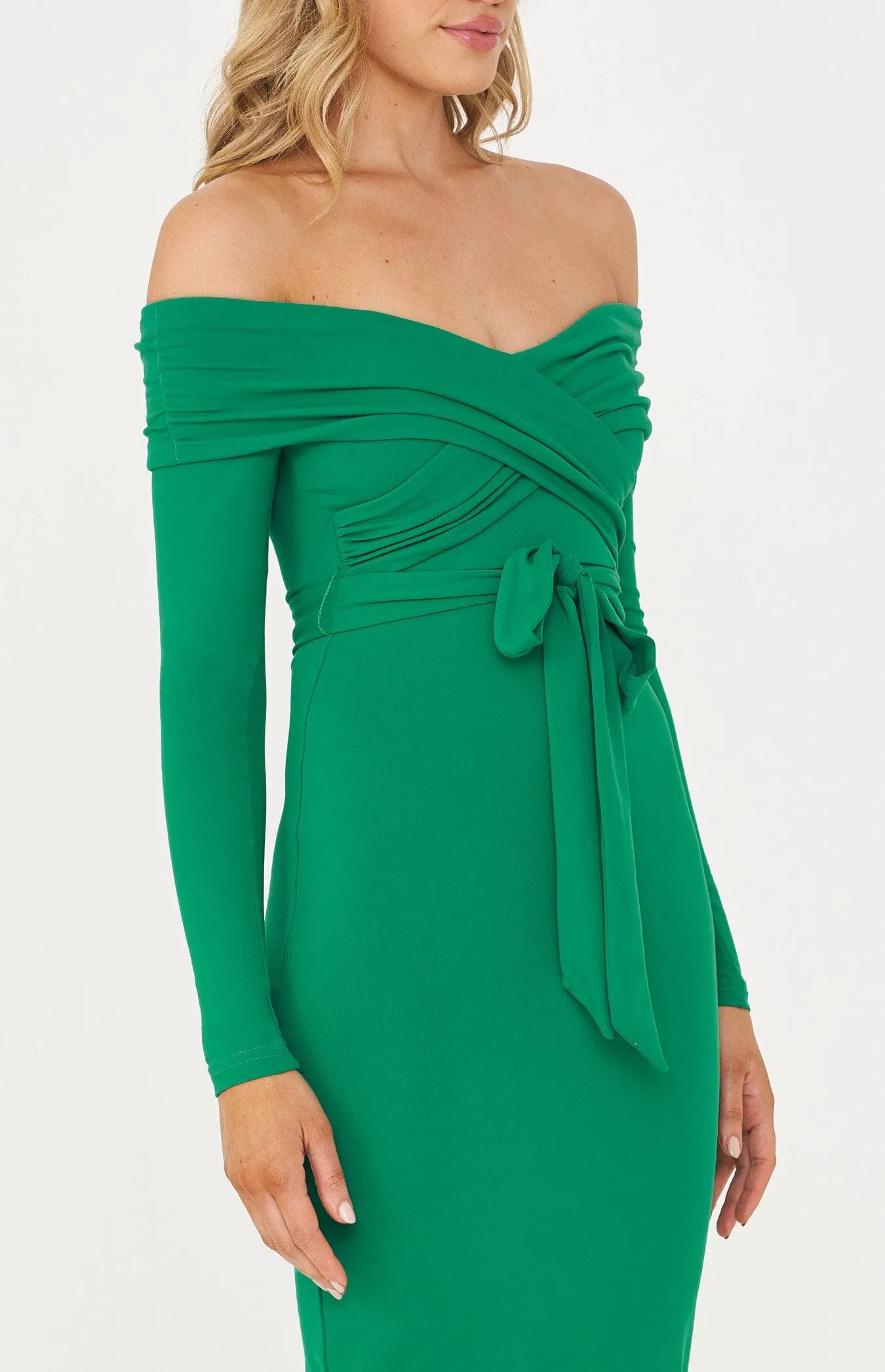 Joelle Midi Dress - Green