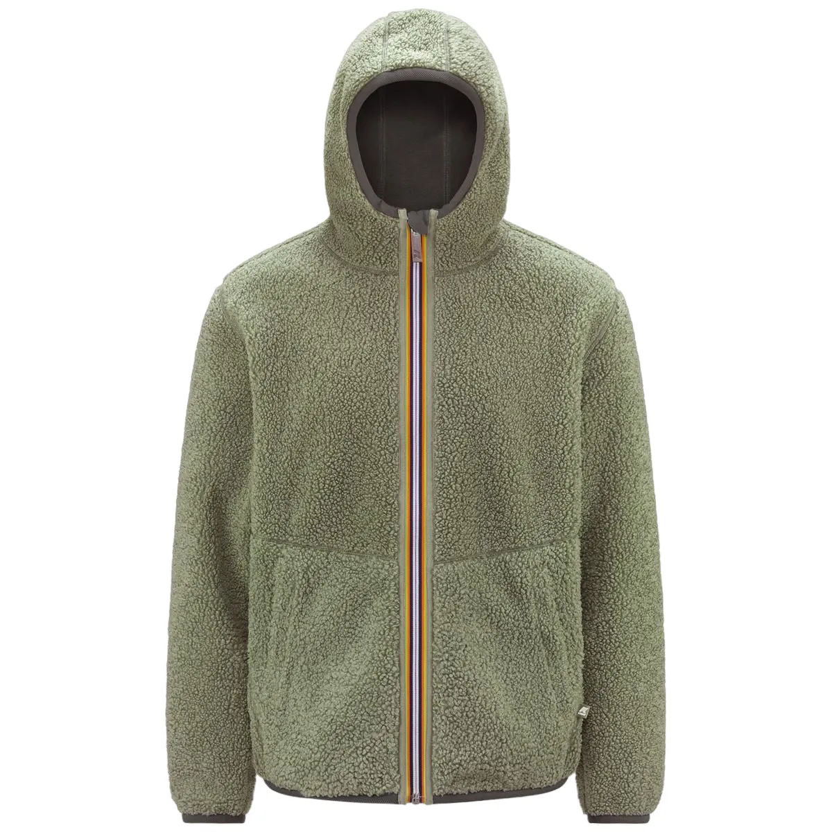 K-way Veste polaire Jacques Sherpa Double Green B - Green S