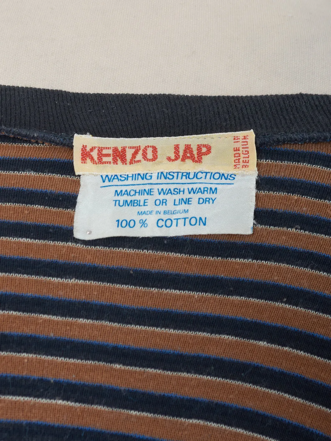 Kenzo Striped Cotton T-shirt