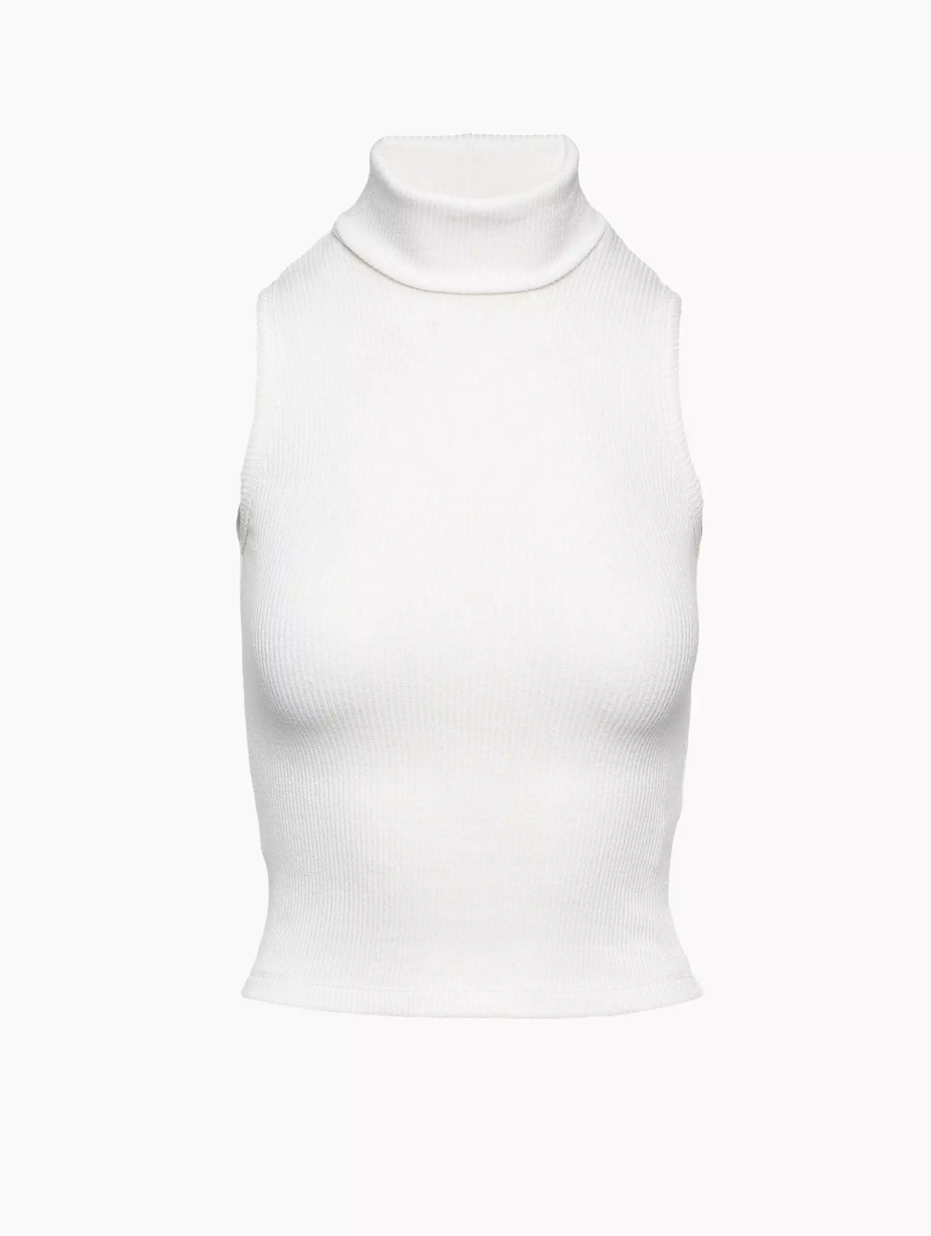 Krista Sleeveless Turtleneck Top