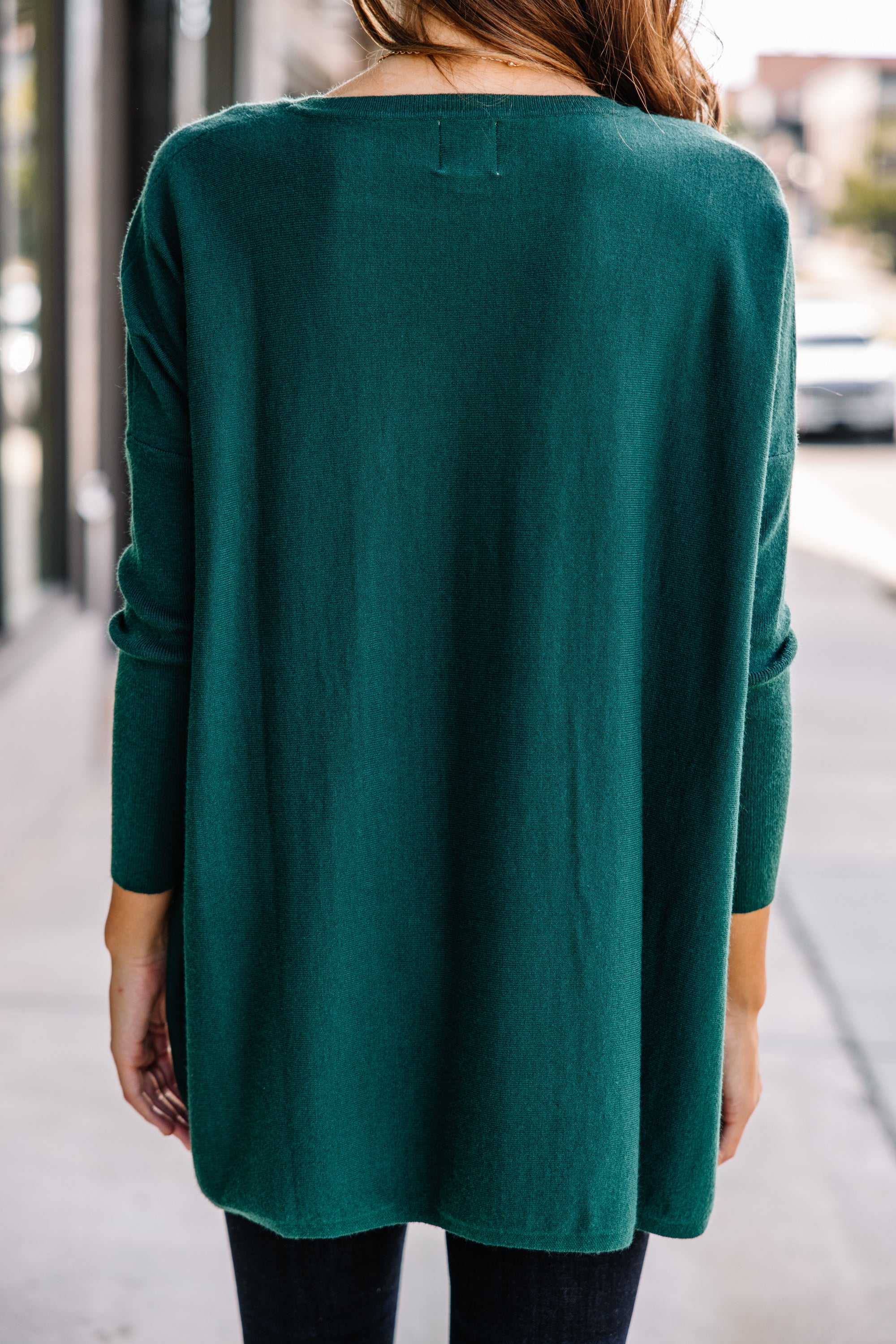 Loving My Life Emerald Green Pocket Tunic