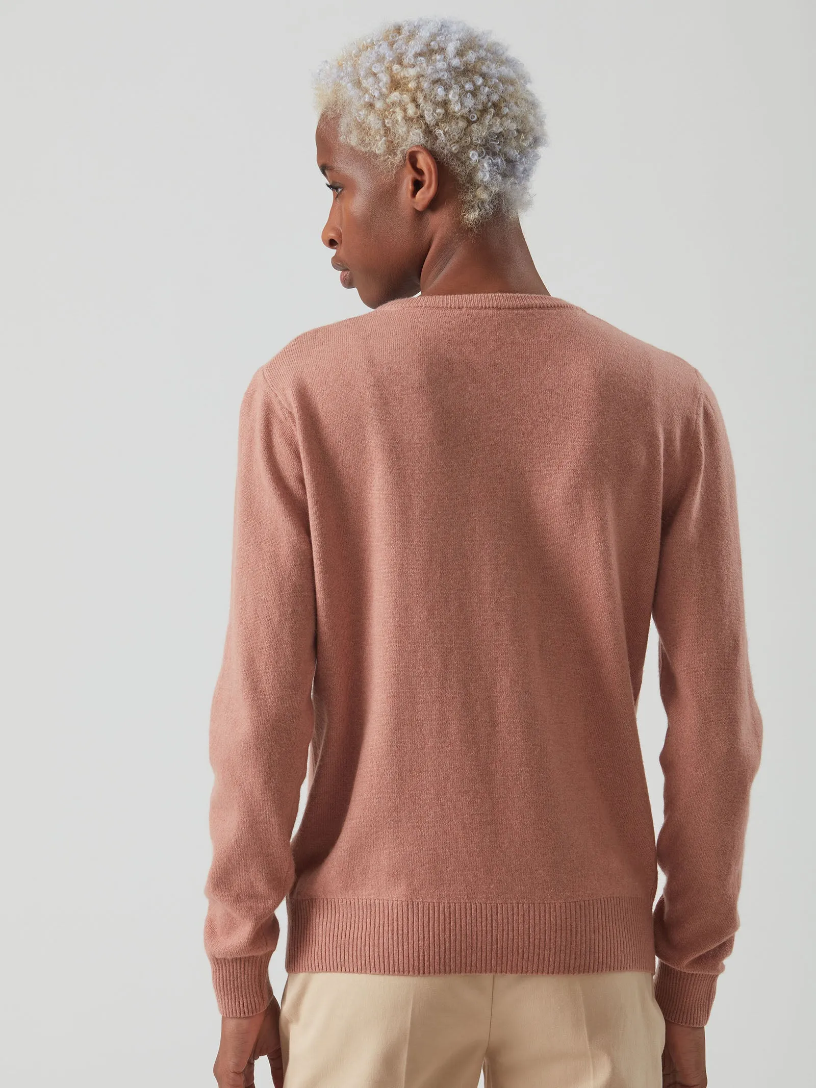 Maglia girocollo in Cashmere Blend