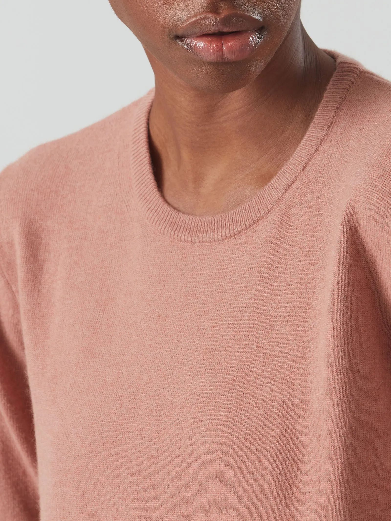 Maglia girocollo in Cashmere Blend