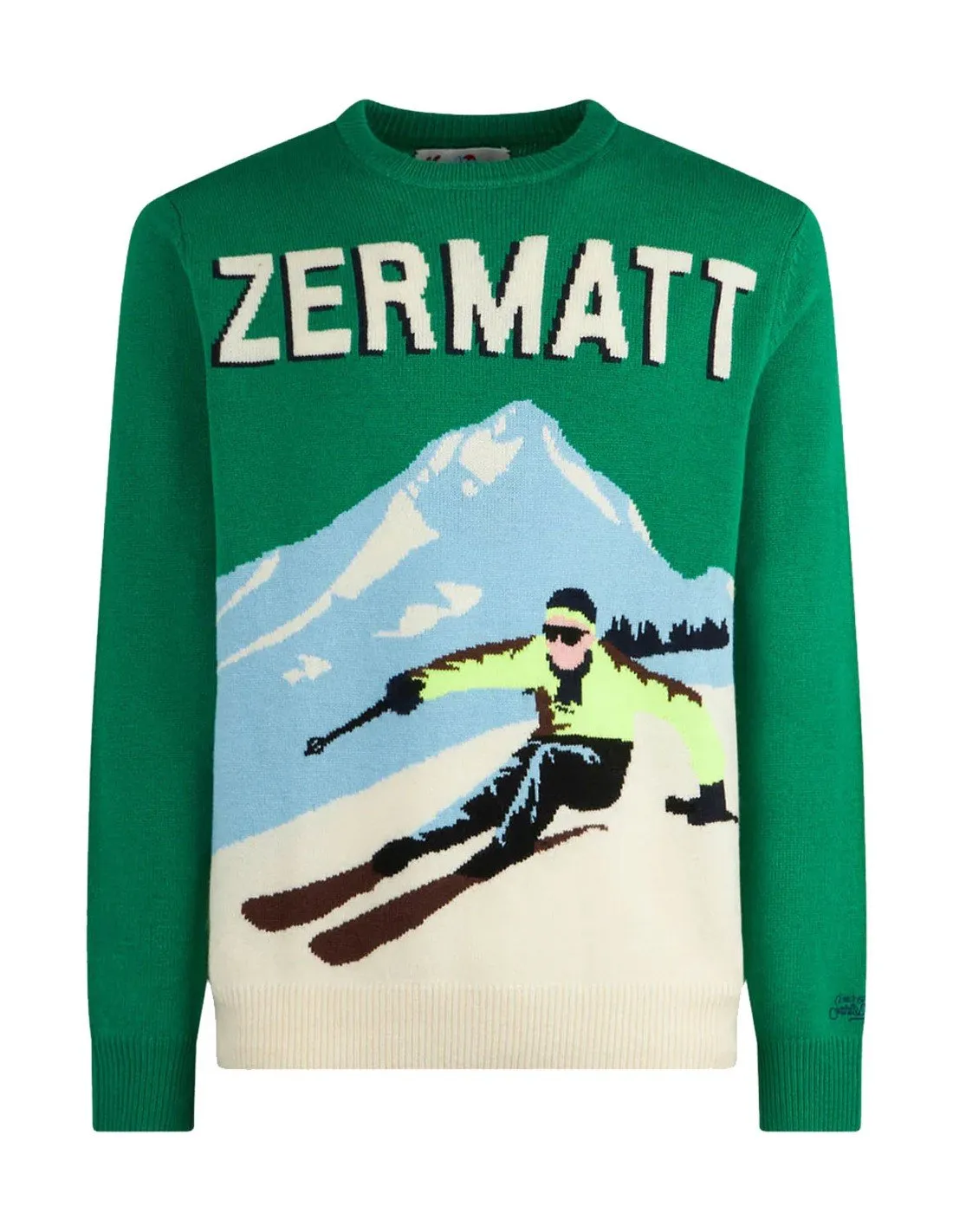 Maglia MC2 Saint Barth uomo Heron c Zermatt verde