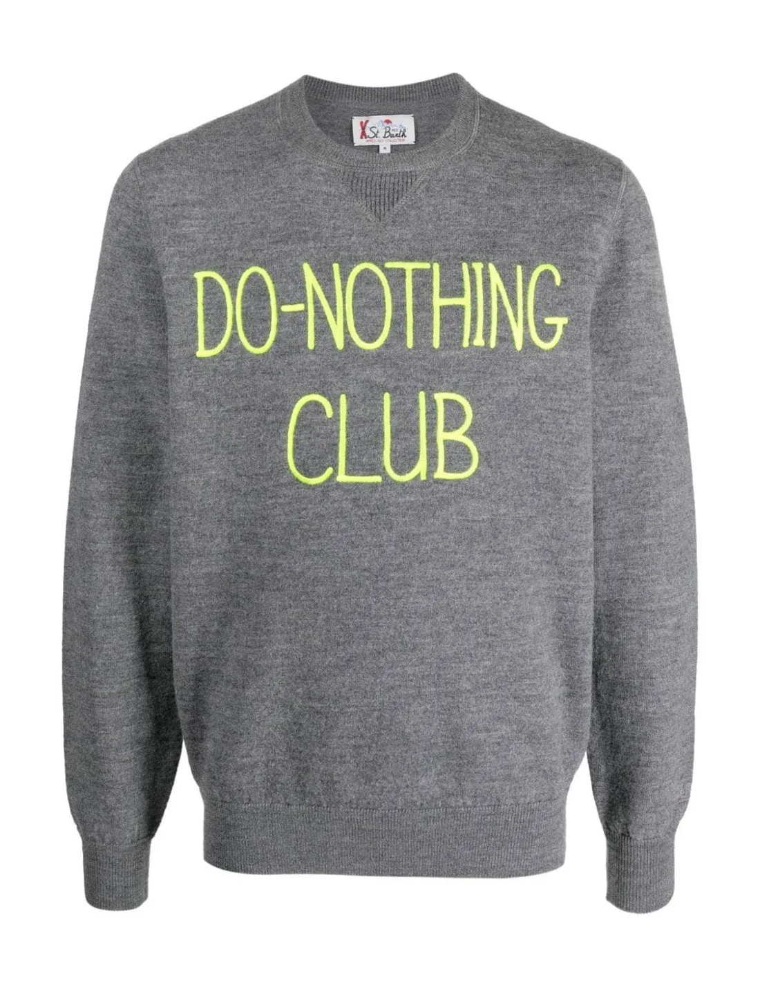 Maglia MC2 Saint Barth uomo Jake Do Nothing grigia