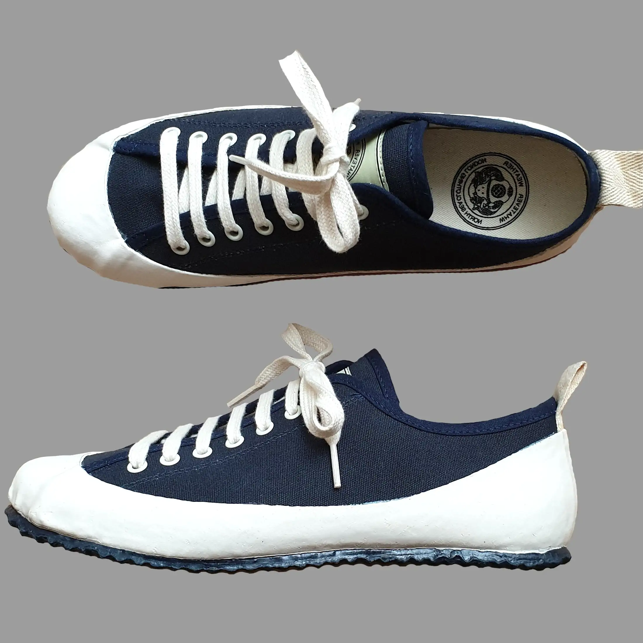 MARINE TYPE 2 DECK SHOE NAVY/ECRU