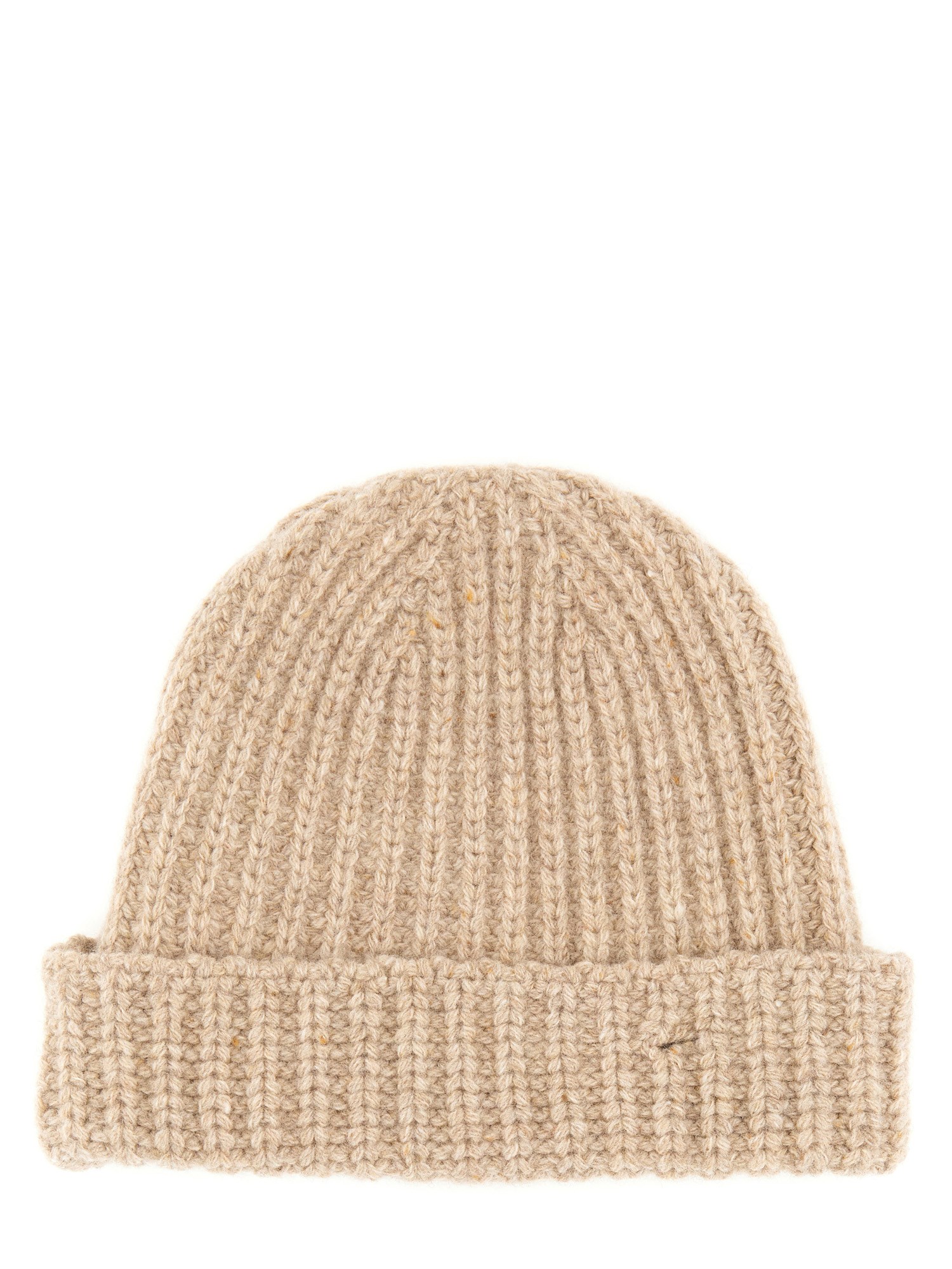 MARNI    WOOL LOGO BEANIE HAT