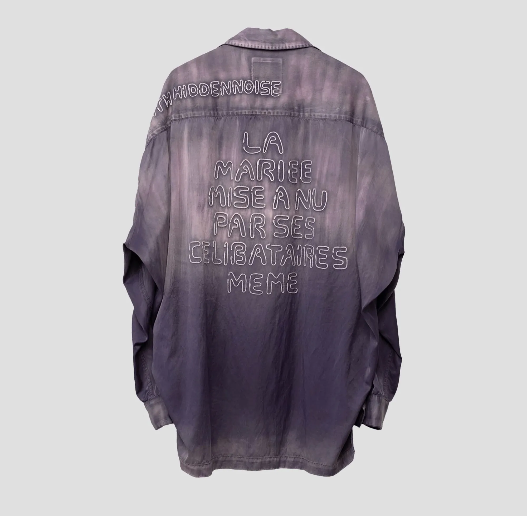 MIHARAYASUHIRO  |Unisex Blended Fabrics Street Style Tie-dye Long Sleeves