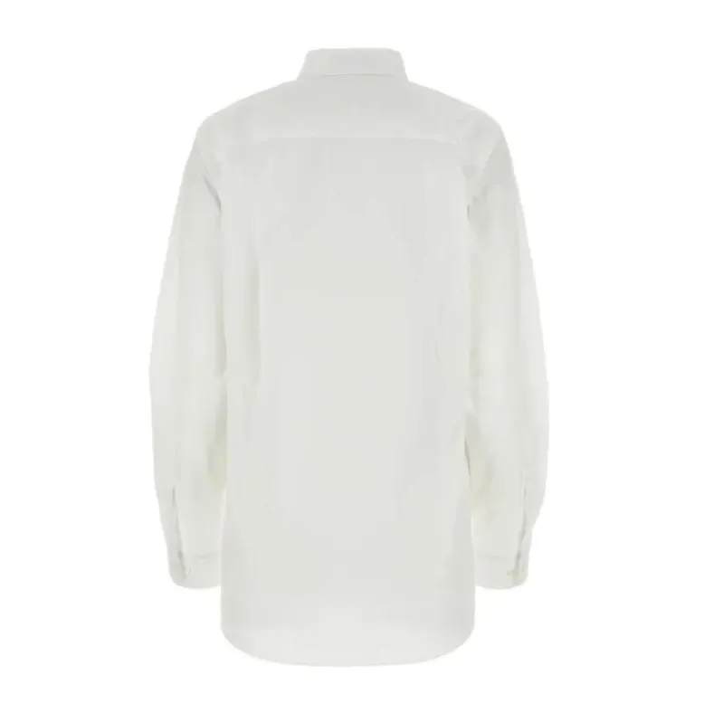 MiuMiu  |Casual Style Long Sleeves Plain Cotton Party Style