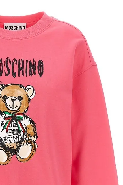 Moschino  |Cotton Logo Hoodies & Sweatshirts